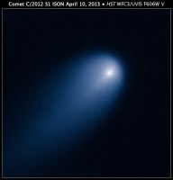 Comet ISON as imaged by the Hubble Space Telescope Comet ISON as imaged by the Hubble Space Telescope