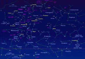 December Star Map