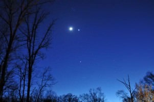 jupiter-venus-3-26-2012 Jupiter, Venus, the Moon and the Pleiades