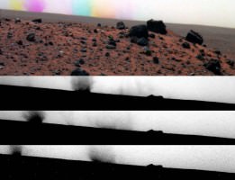 Martian Dust Devils caught by the Spirit Rover