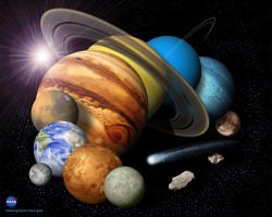 planet-colors Solar System